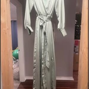 Baltic Born Sage Green Maxi Dress